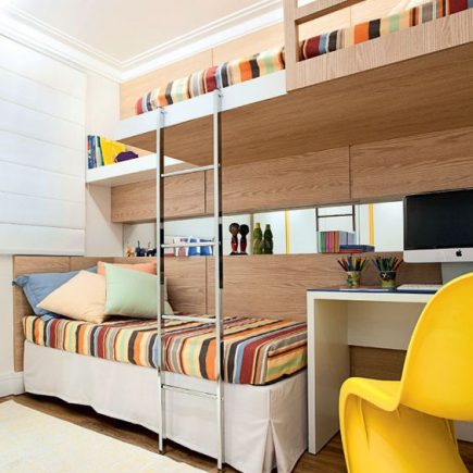 Quarto de criança com beliche