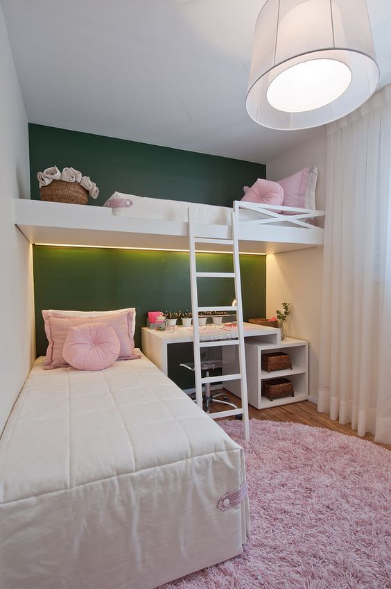 Quarto de criança com beliche