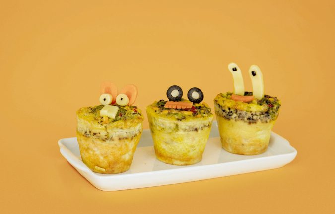 Receita: Muffin Omelete