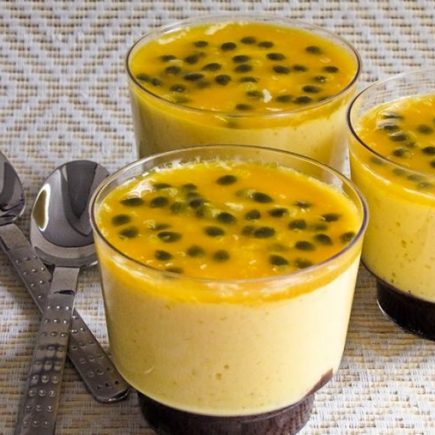 Receita: Mousse de Maracujá