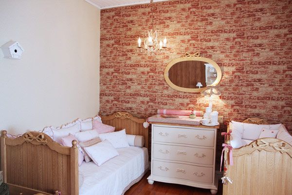 Decoração: Parede de tijolo nos quartos