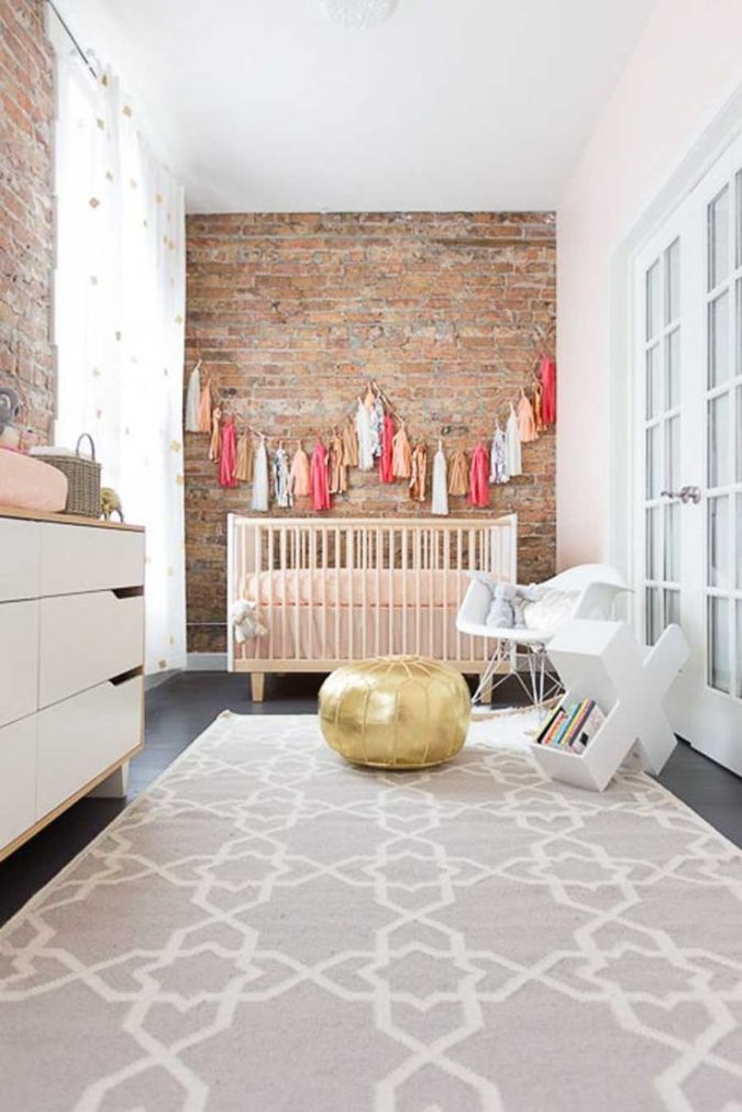 Decoração: Parede de tijolo nos quartos
