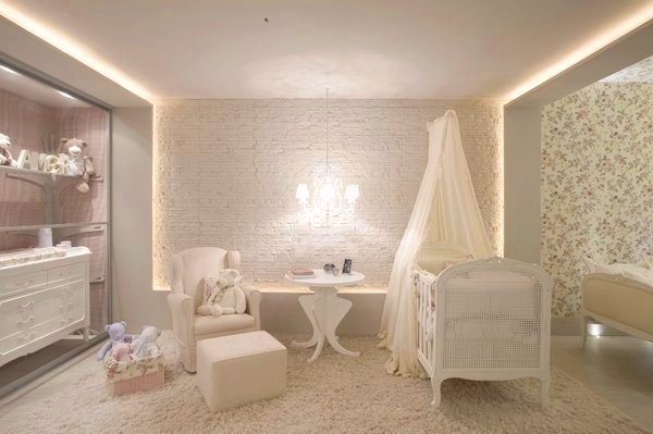 Decoração: Parede de tijolo nos quartos