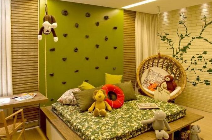 Decoração: Parede de tijolo nos quartos