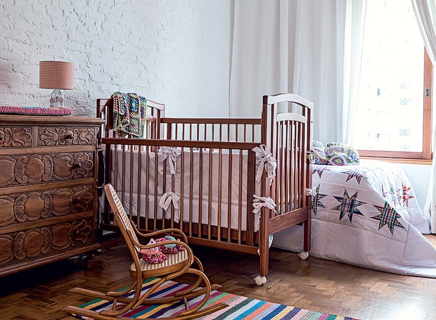 Decoração: Parede de tijolo nos quartos